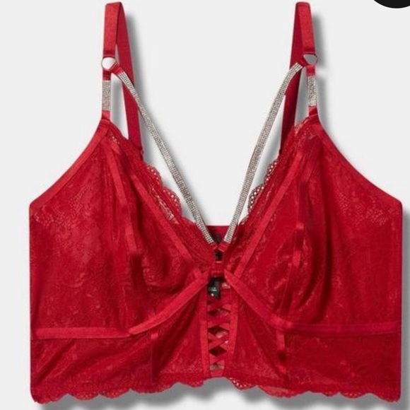 diamonte bralette